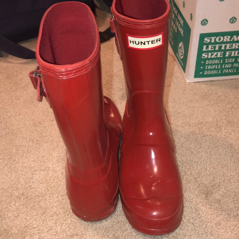 ❣️ Military Red Hunter Boots ❣️